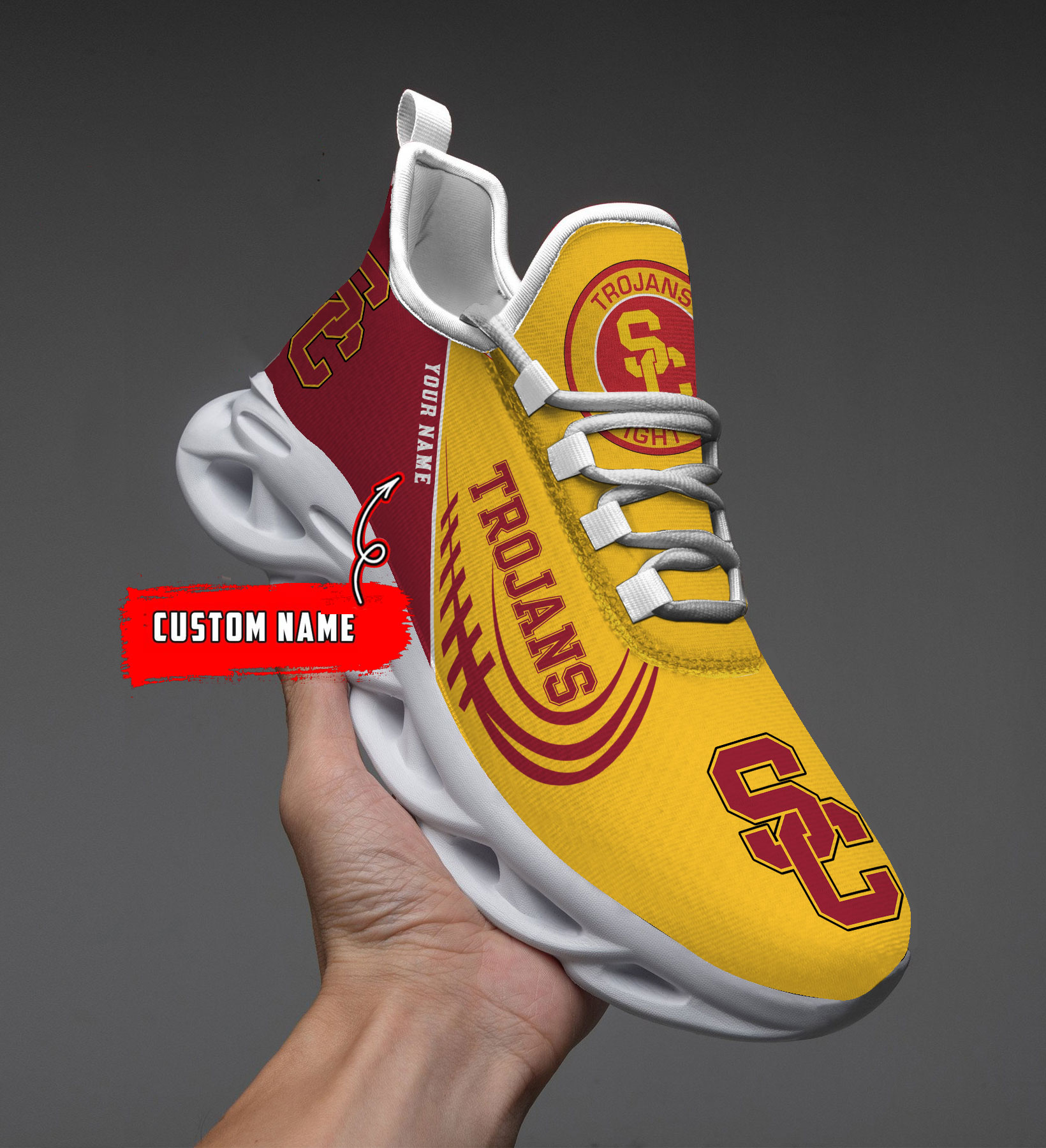 1 Custom Name  Penn State Nittany Lions PERSONALIZED MAX SOUL SHOES T1