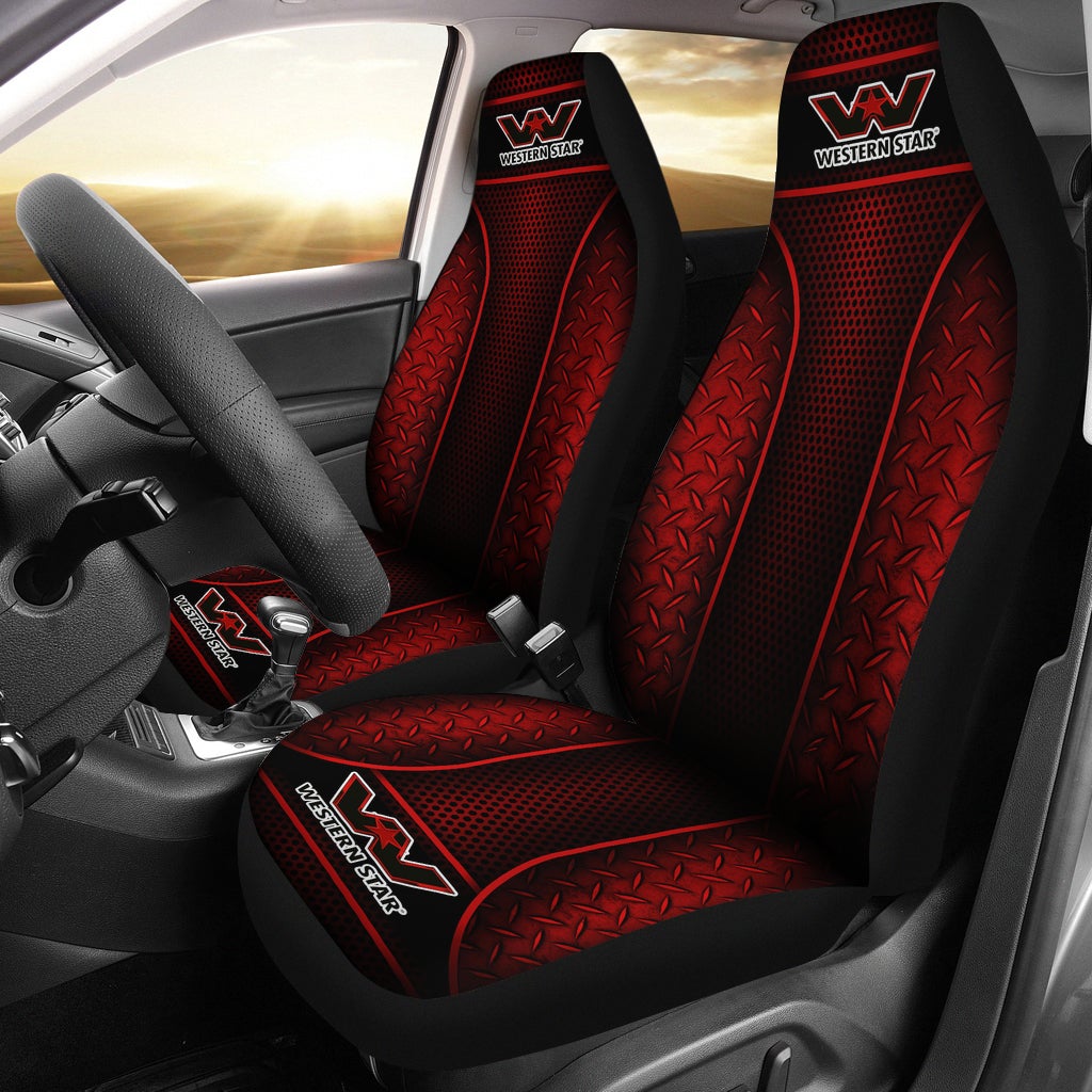 2 Front Western Star Seat Covers
