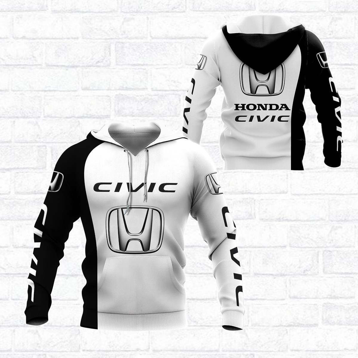 3D All Over Printed Honda Civic Type R Tnc Shirts Ver 3 (Yellow)