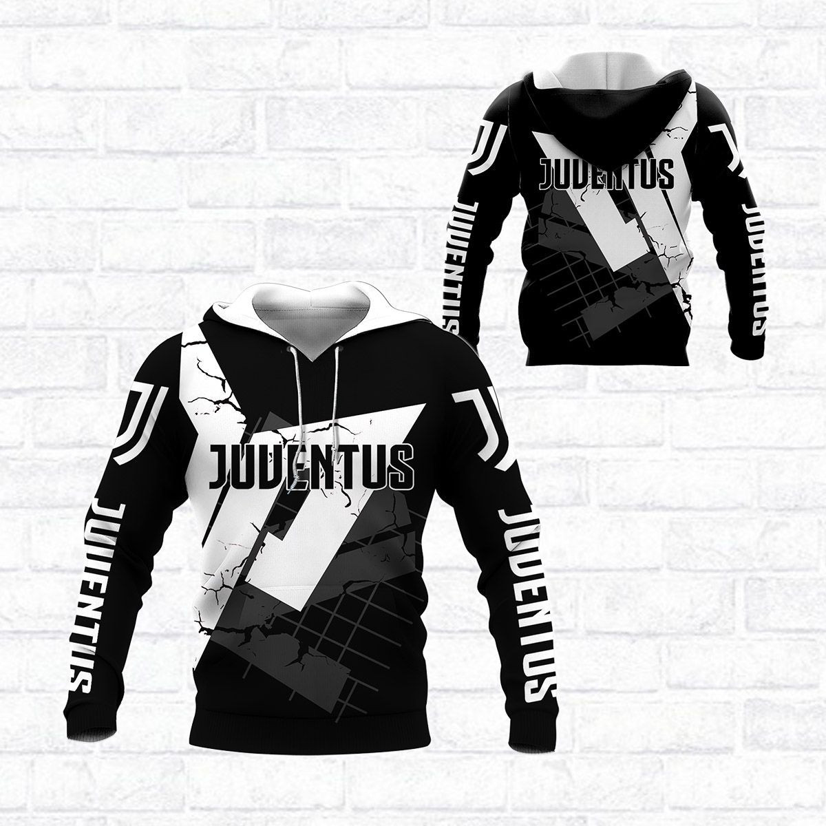 3D All Over Printed Juventus LPH-HA Shirts Ver2 (White)