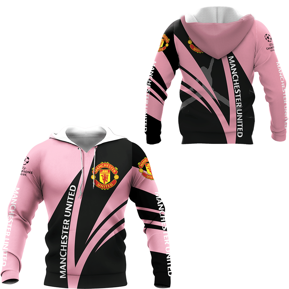3D All Over Printed Manchester United NTH-HL Shirts Ver2 (Black)