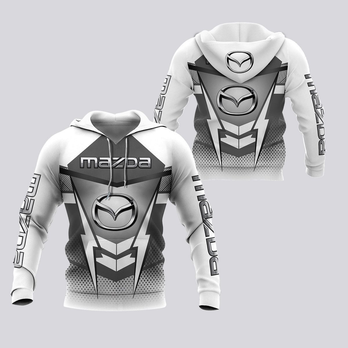 3D All Over Printed Mazda MX-5  Shirts Ver 3 (Black-Blue)