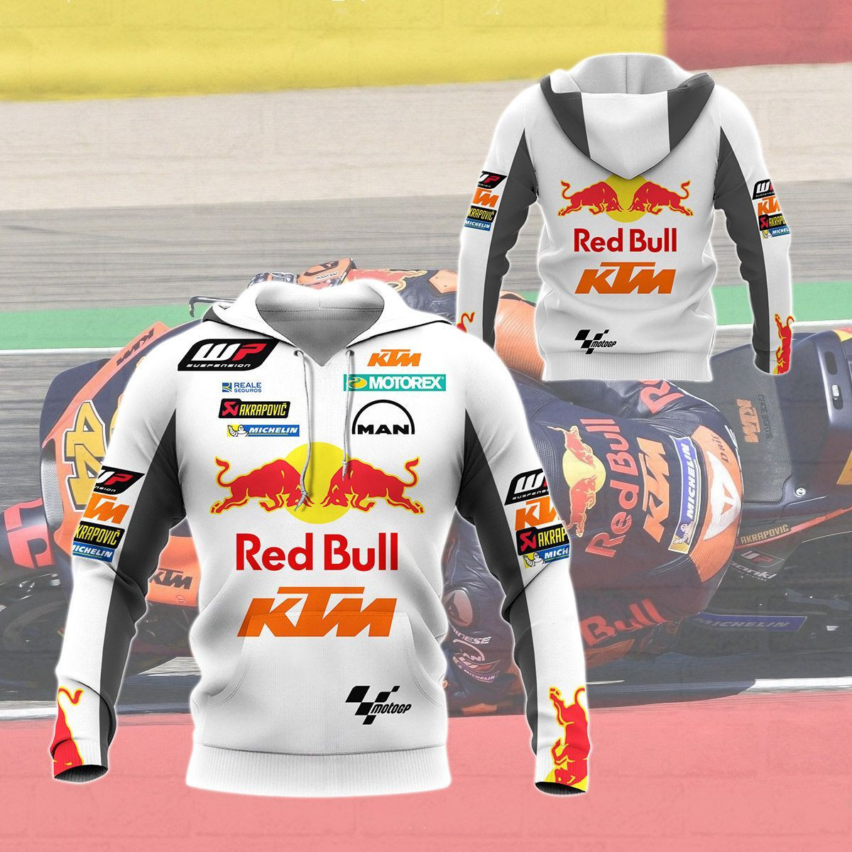 3D All Over Printed KTM Racing  Shirts Ver 12 (Blue)