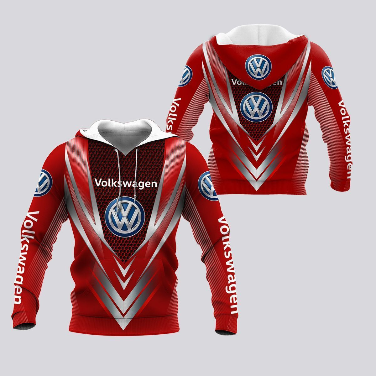 3D All Over Printed Volkswagen LPH-HL Shirts Ver1 (Blue)