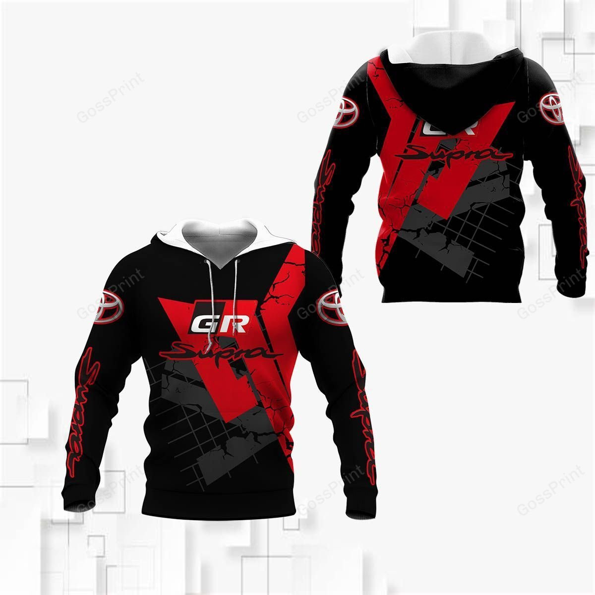 3D All Over Toyota Supra Shirt Ver 12
