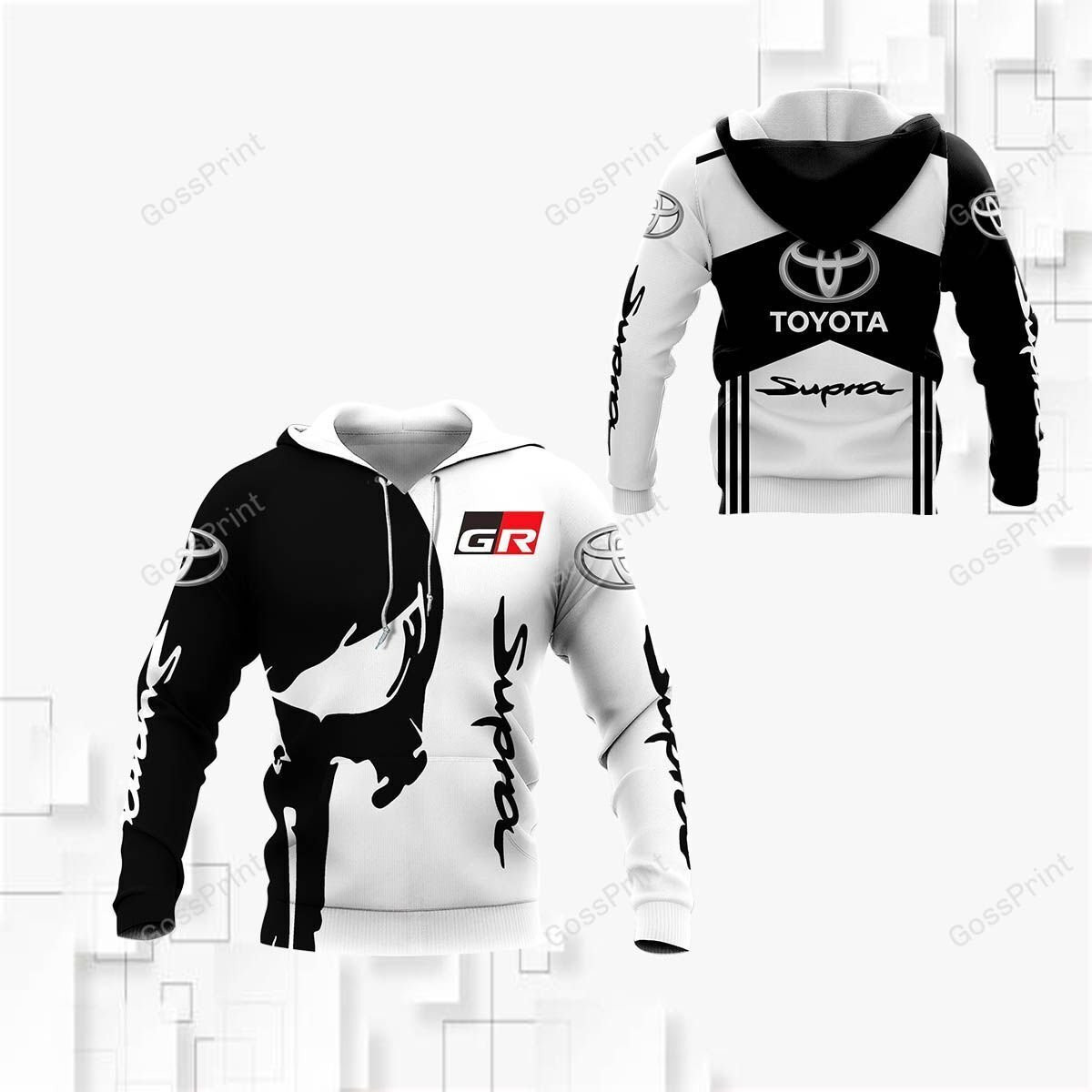 3D All Over Toyota Supra Shirt Ver 7