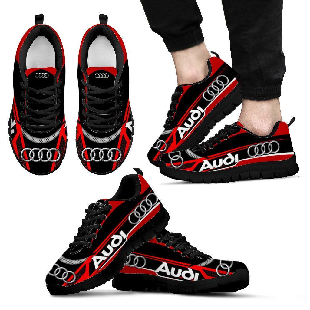 3D Printed Audi TTT Sneakers Ver 2 For Men & Women (Red)