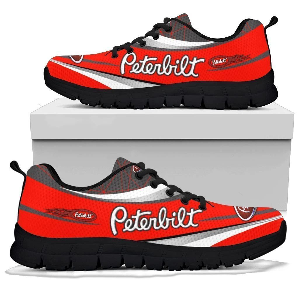 3D Printed Peterbilt  Sneakers Ver 1 For Men & Women (Blue)