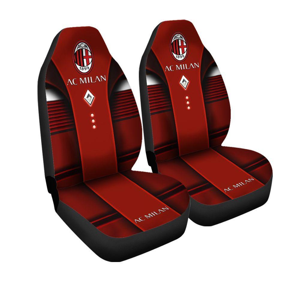 AC Milan LPH-HL Car Seat Cover (Set of 2) Ver 3 (Grey)