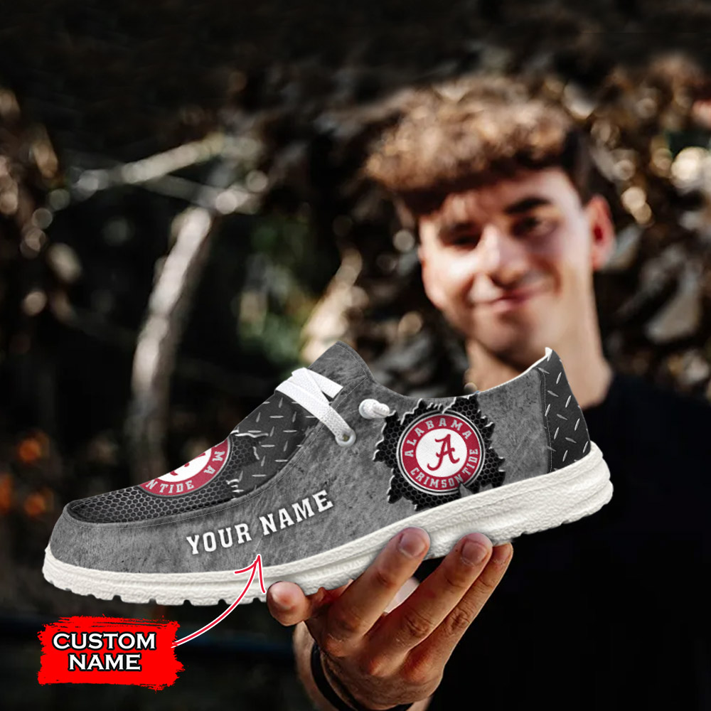 Clemson Tigers Personalized Hey Dude Sports Shoes - Custom Name Design