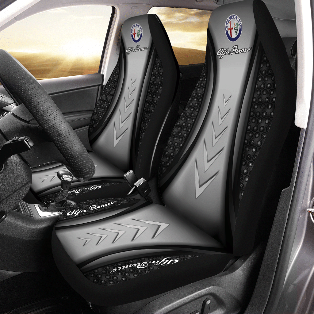 Bmw Car Seat Cover (Set Of 2) Ver 2 (Blue)