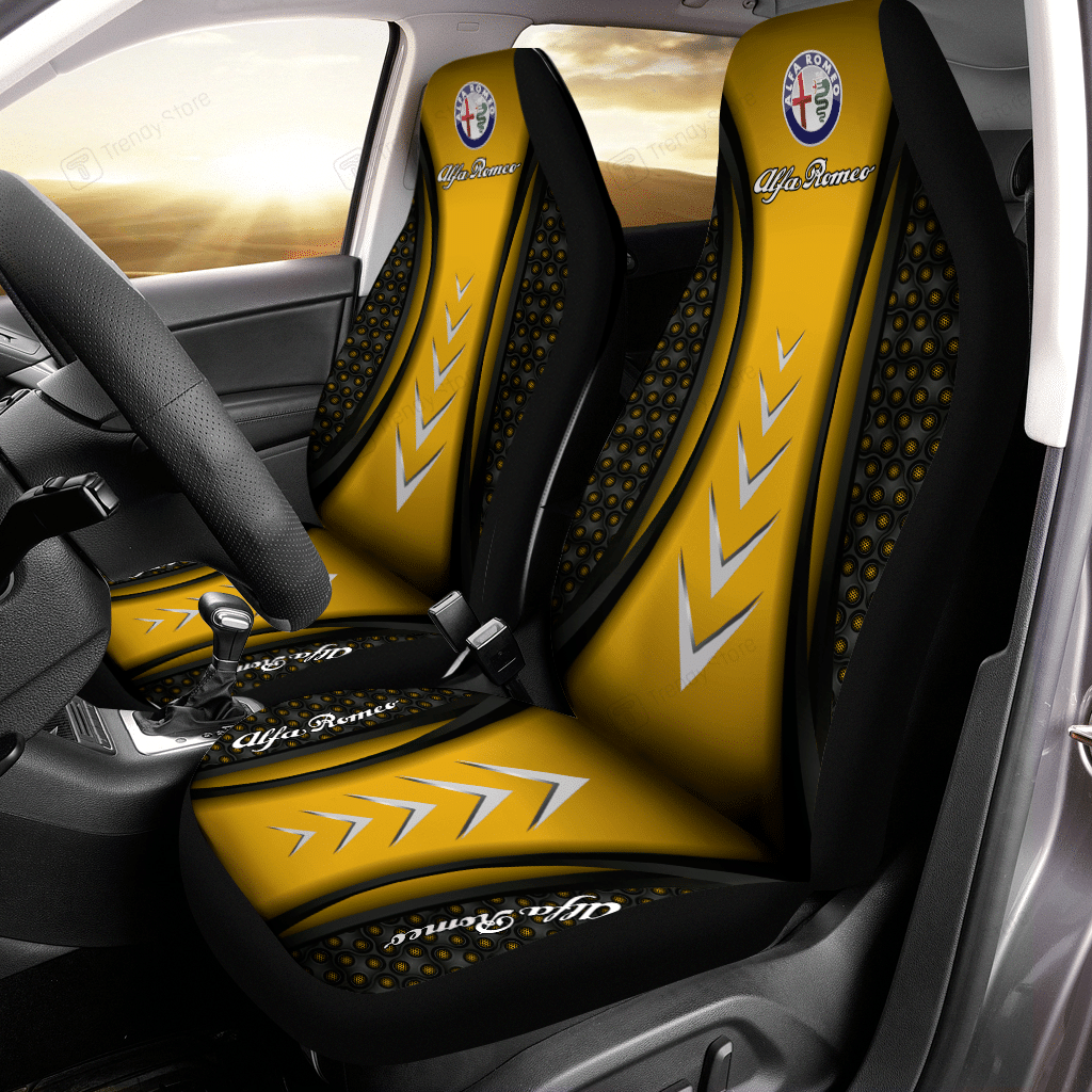 Ford F250 NTA Car Seat Cover (Set of 2) Ver 1 (Blue)