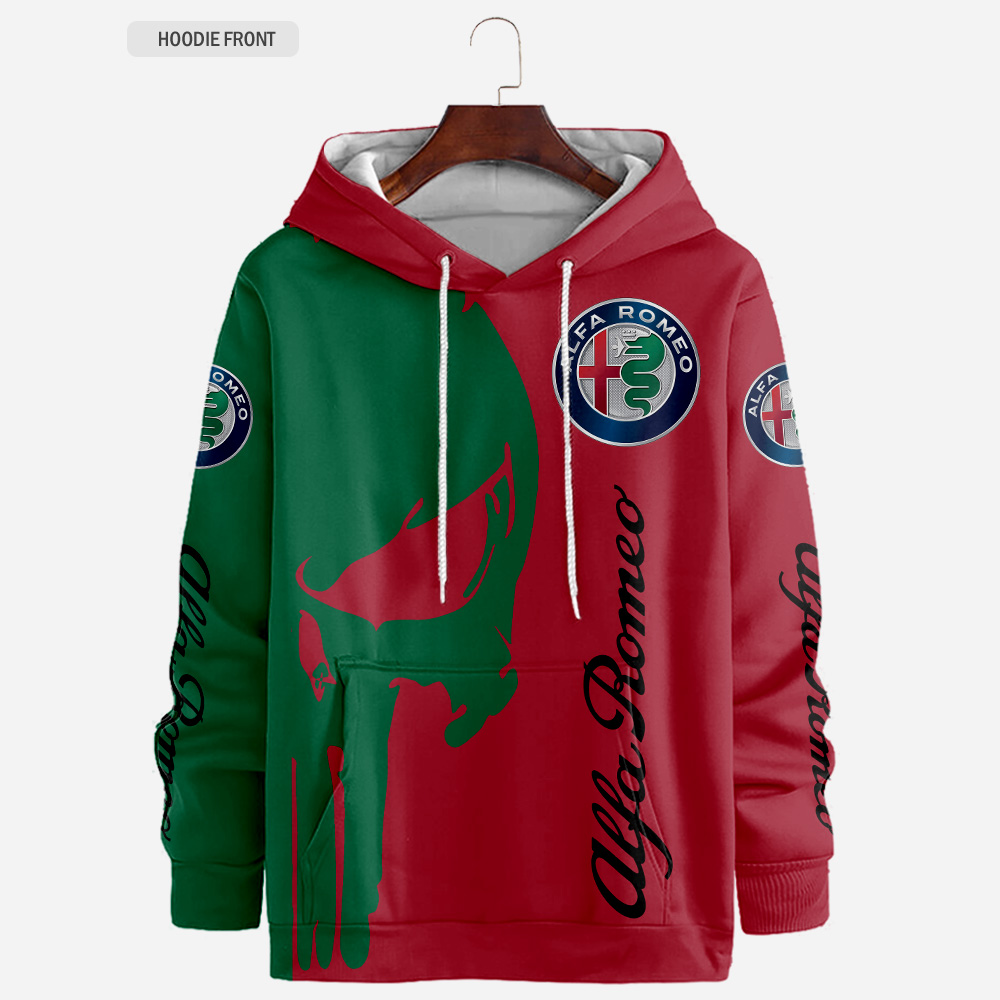 Alfa Romeo 3D Apparel Zip Hoodie,Pant,Polo, Button Hawaii Shirt Personalized 