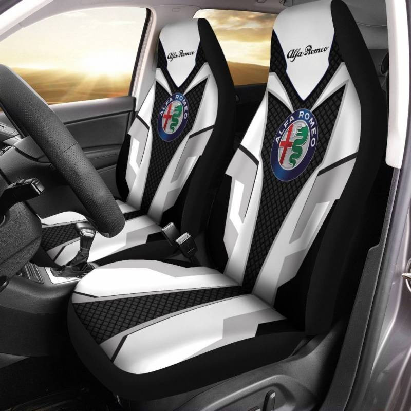 Zero Two Car Seat Covers Custom Main Character Darlings