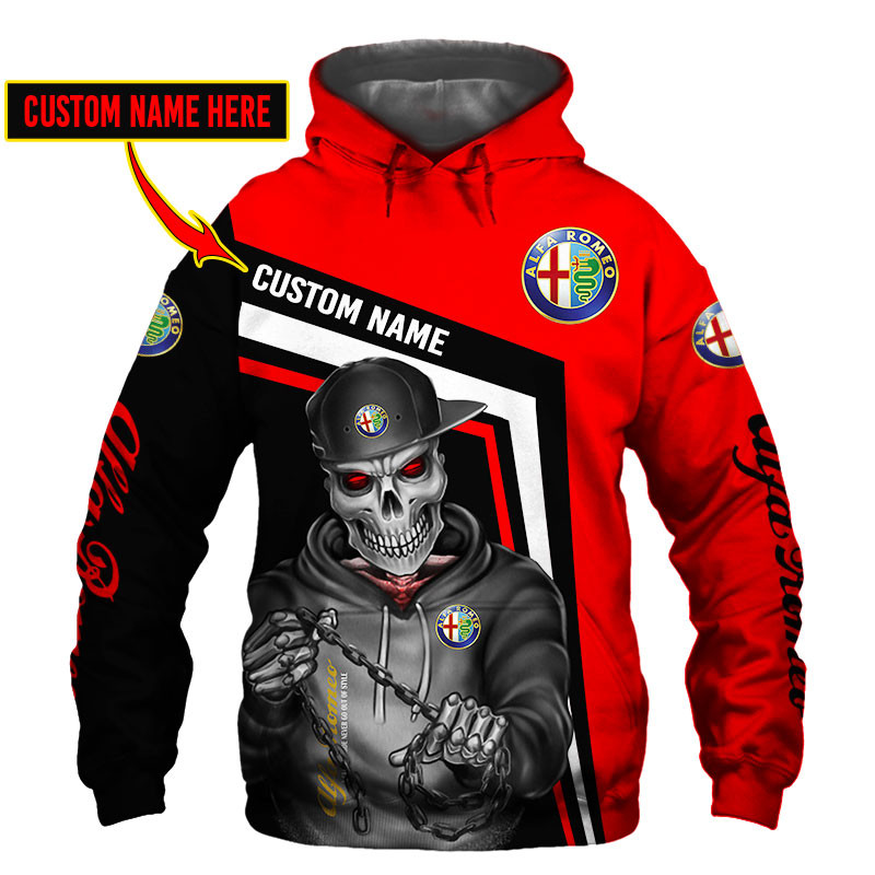 Alfa Romeo Printing T-Shirt, Polo, Hoodie, Zip, Bomber 9695 