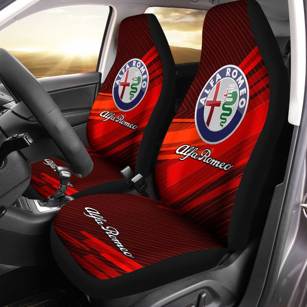 Caterpillar NCT Car Seat Cover (Set of 2) Ver 1 (Red)