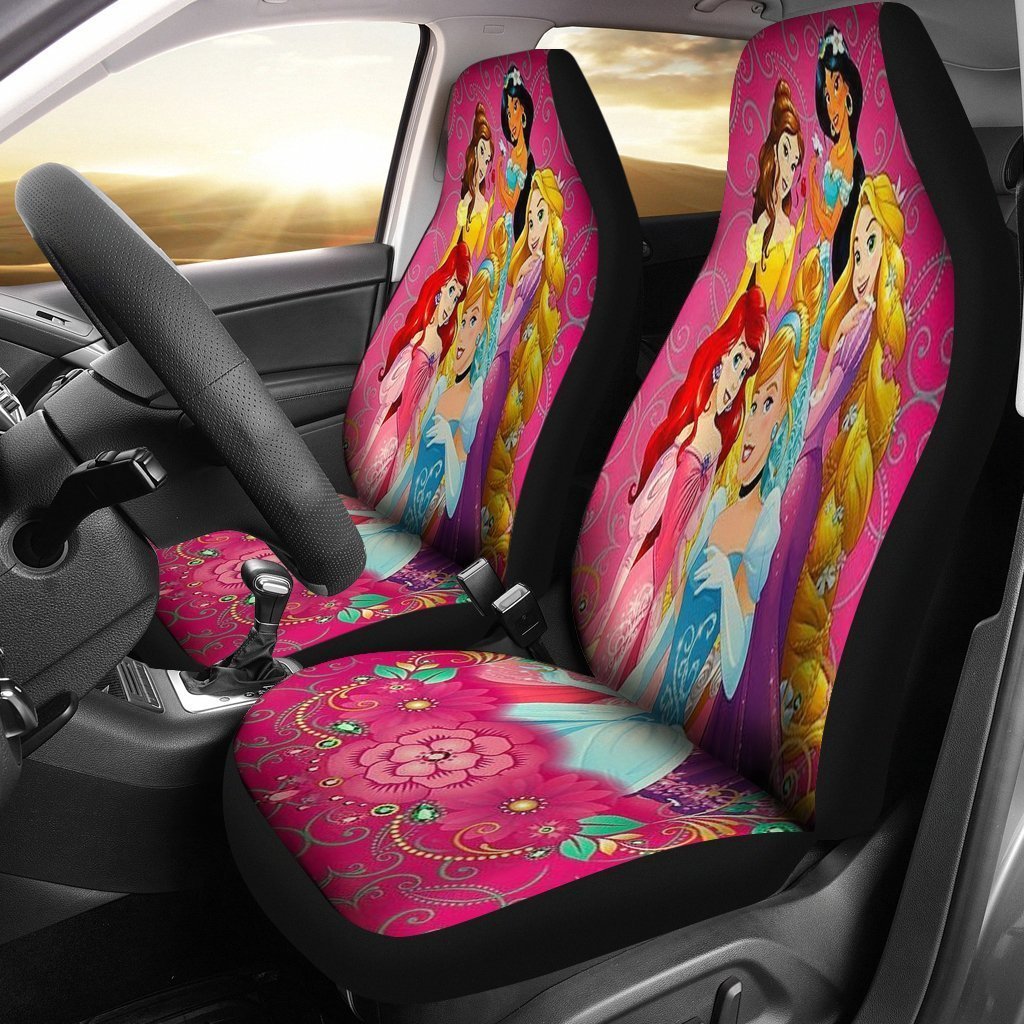 Evil Queen Art Maleficent Car Seat Cover ( Set of 2)