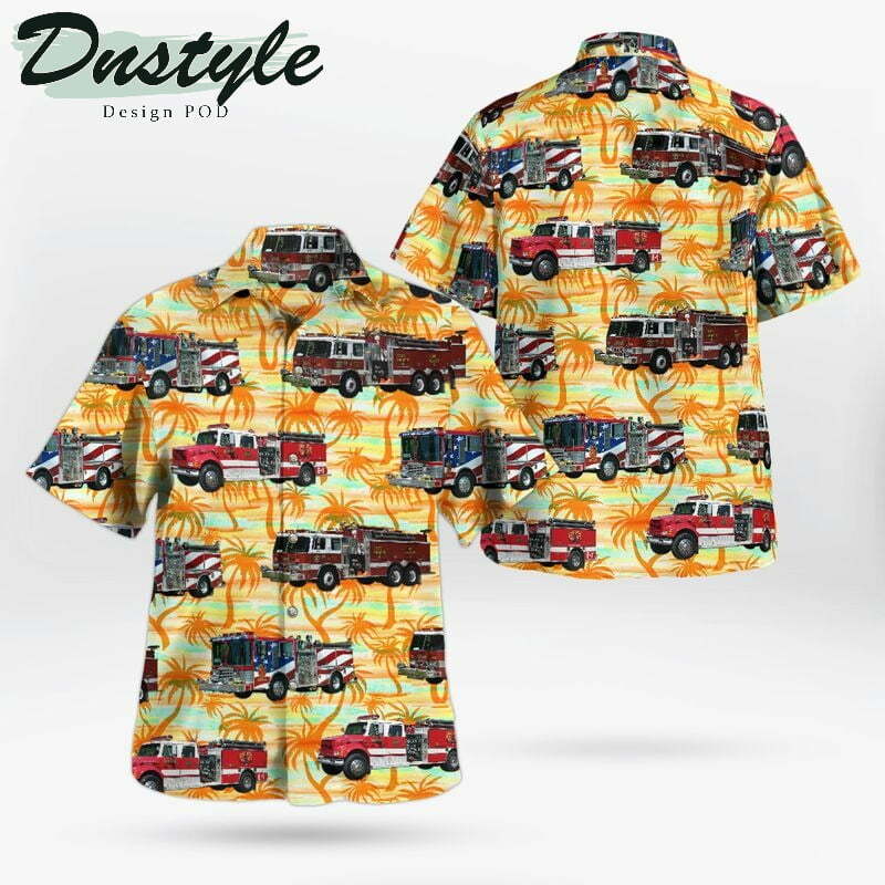 Belton Cass County Missouri Belton Fire Department Hawaiian Shirt