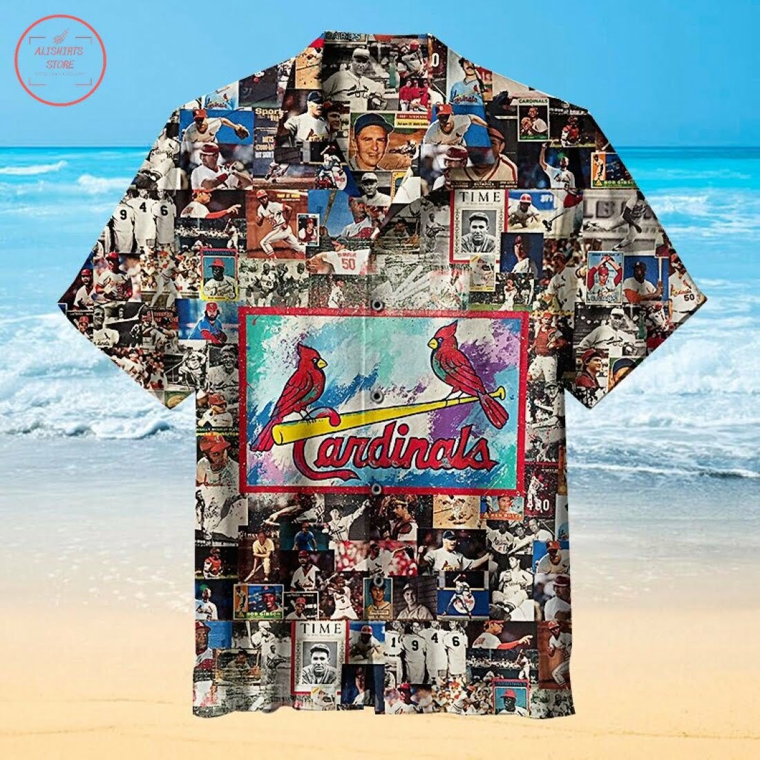 Monochrome Moonlight Hawaiian Shirt
