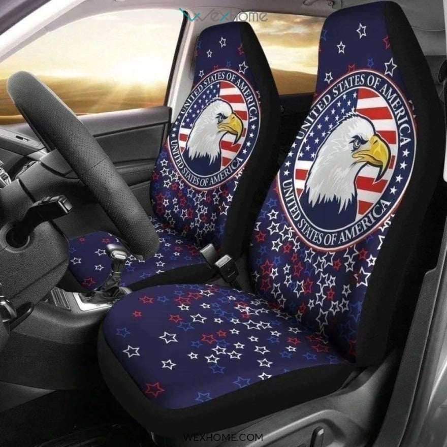Amazing Wolf Dream Catcher Car Seat Covers