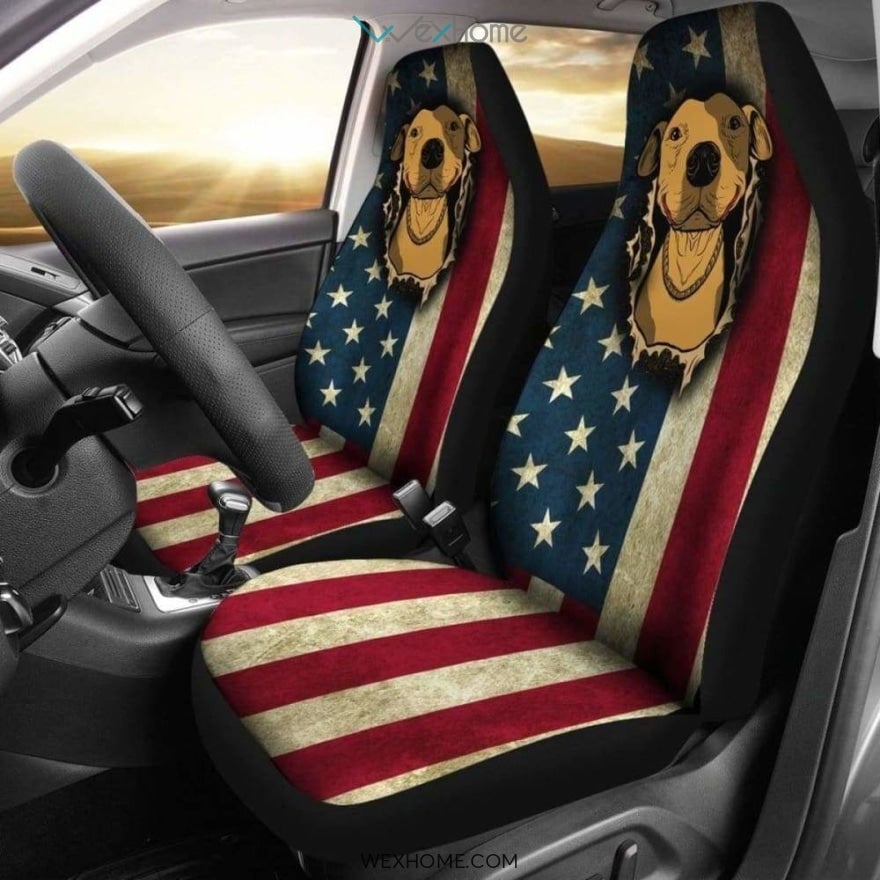 Yellow Palm Tree Hawaiian Print Pet Car Seat Cover