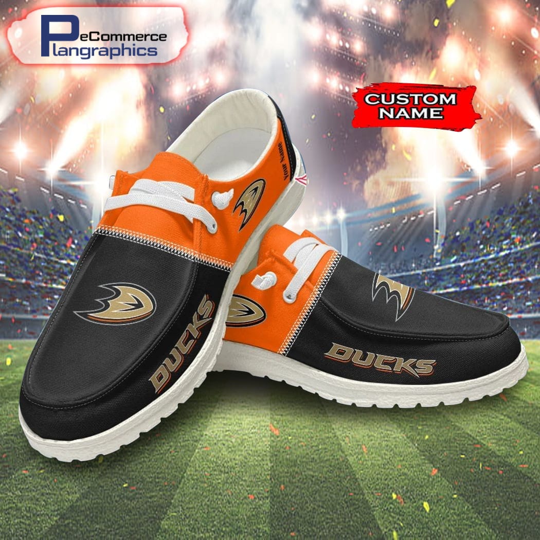 Las Vegas Raiders Custom Name Hey Dude Shoes 