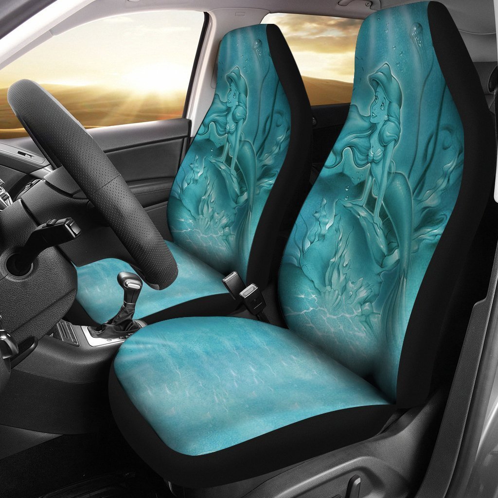 Baby Yoda Car Seat Cover ( Set of 2)