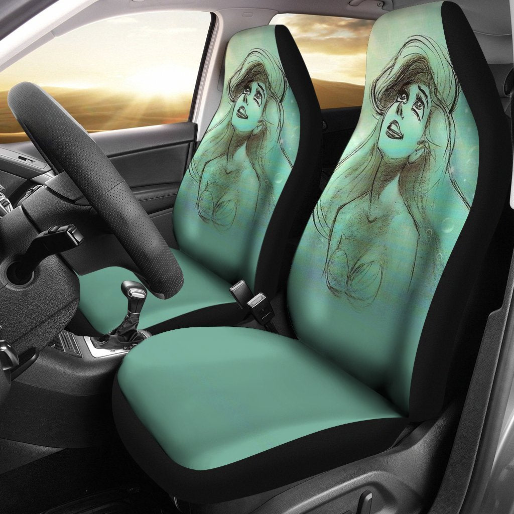 Unicorn Pretty Car Seat Cover ( Set of 2)