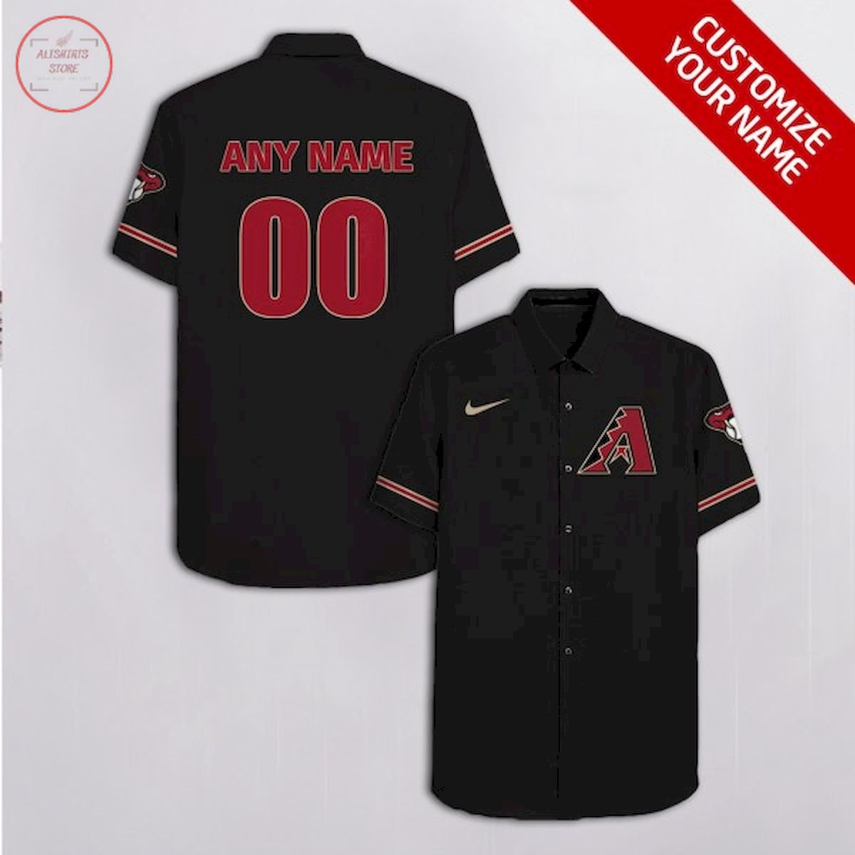 Arizona Diamondbacks Personalized Hawaiian Shirt