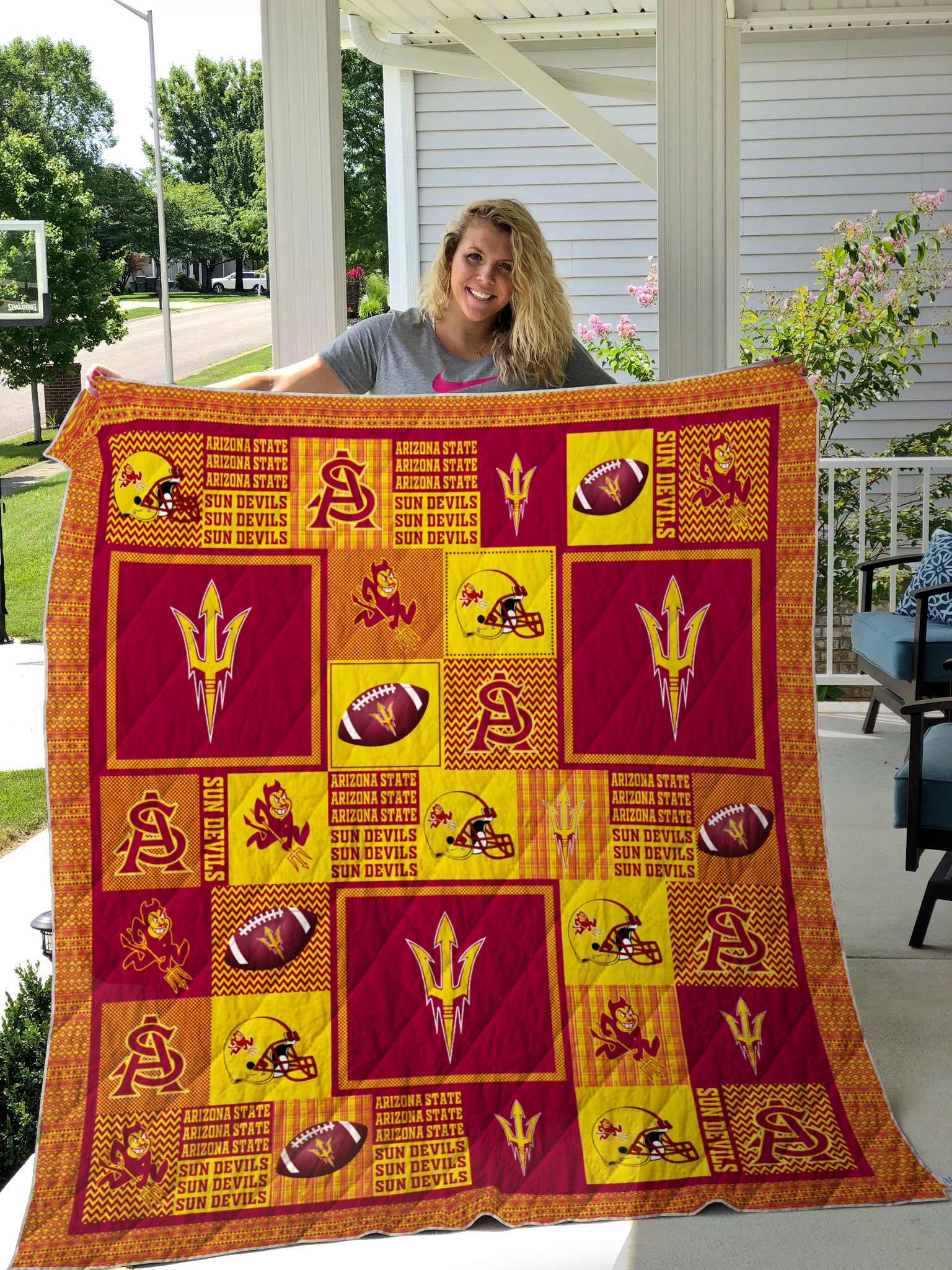 Tcu Horned Frogs Ver1 Quilt Blanket