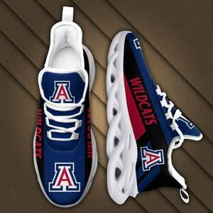 Arizona State Sun Devils Max Soul Clunky, Black And White Running Shoes  