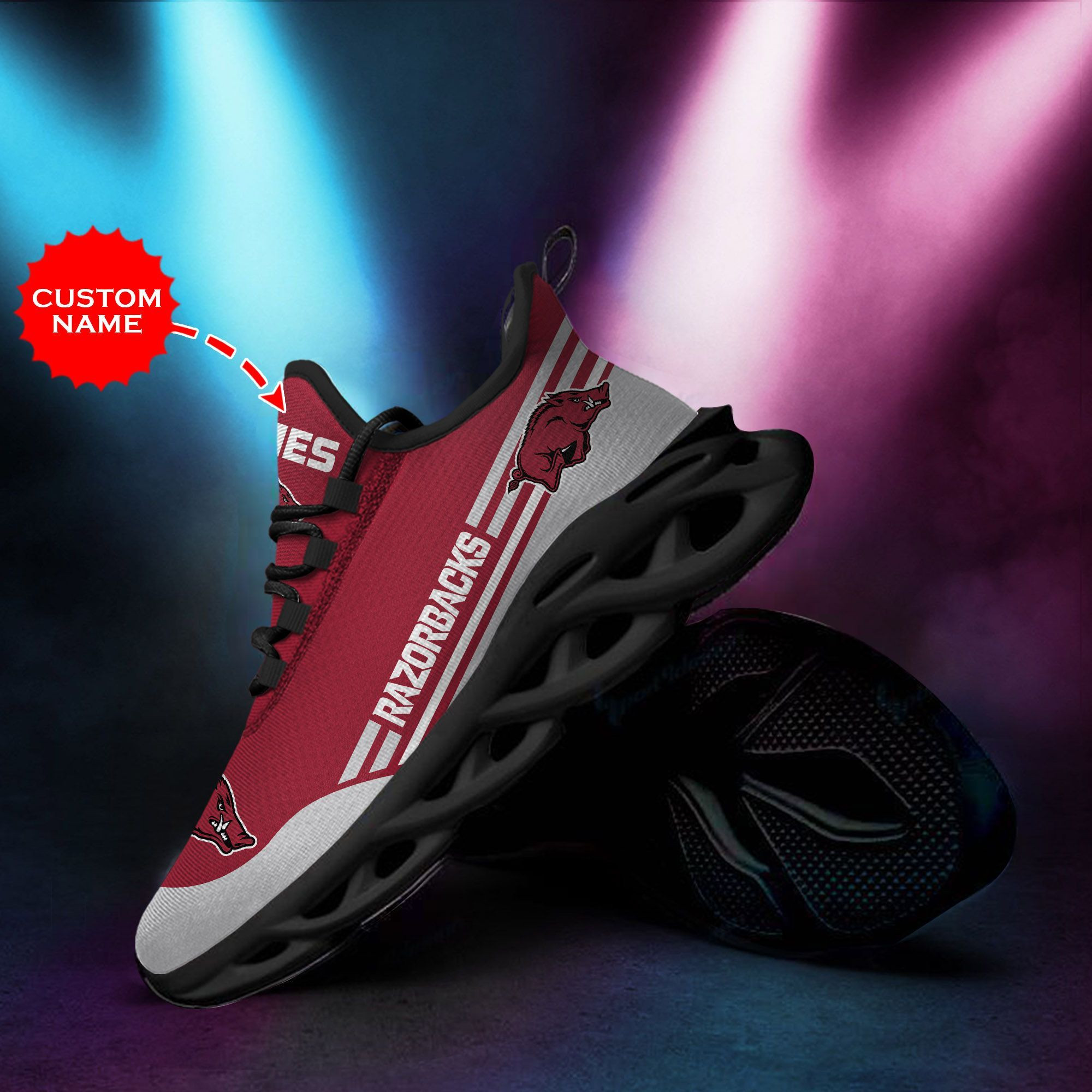 Alabama Crimson Tide Max Soul Sneakers Shoes