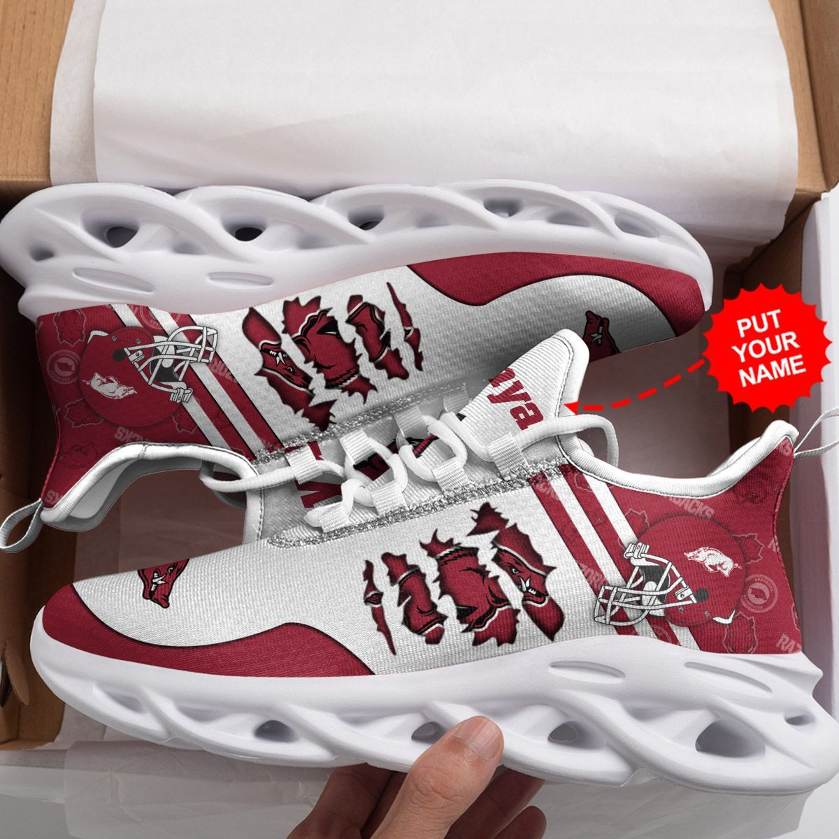 Kansas City Chiefs Max Soul Sneakers Shoes