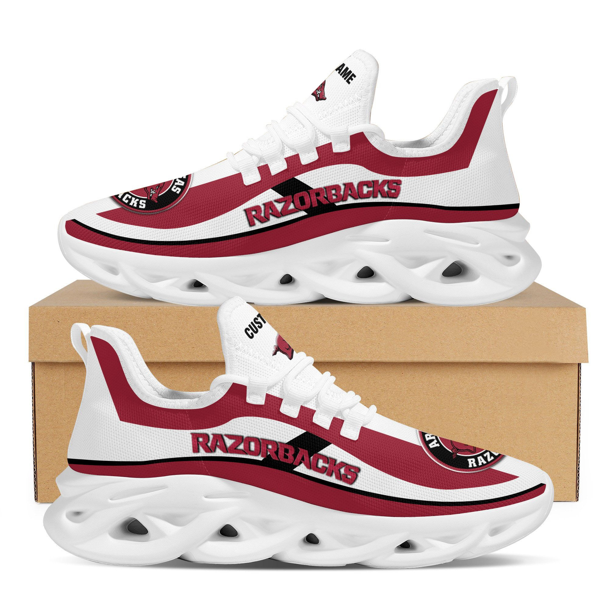 Atlanta Falcons Custom Personalized Max Soul Sneakers Shoes