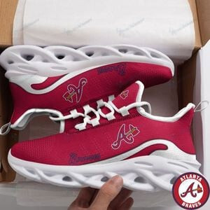 Arkansas Razorbacks Max Soul YZ Running Sneakers 88