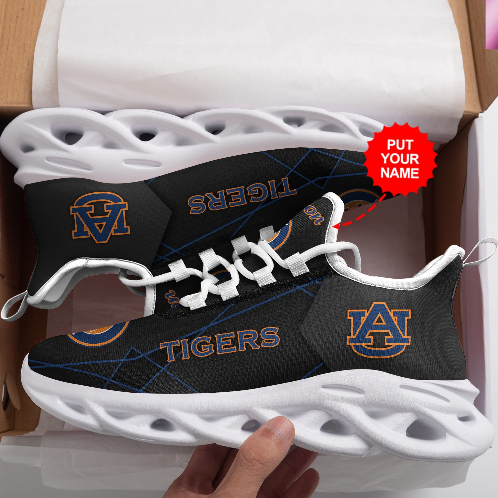 Tennessee Titans Custom Name Personalized Max Soul Sneakers Shoes