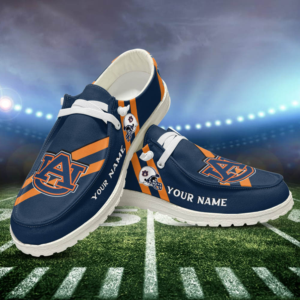 Georgia Bulldogs Personalized Hey Dude Sports Shoes - Custom Name Design