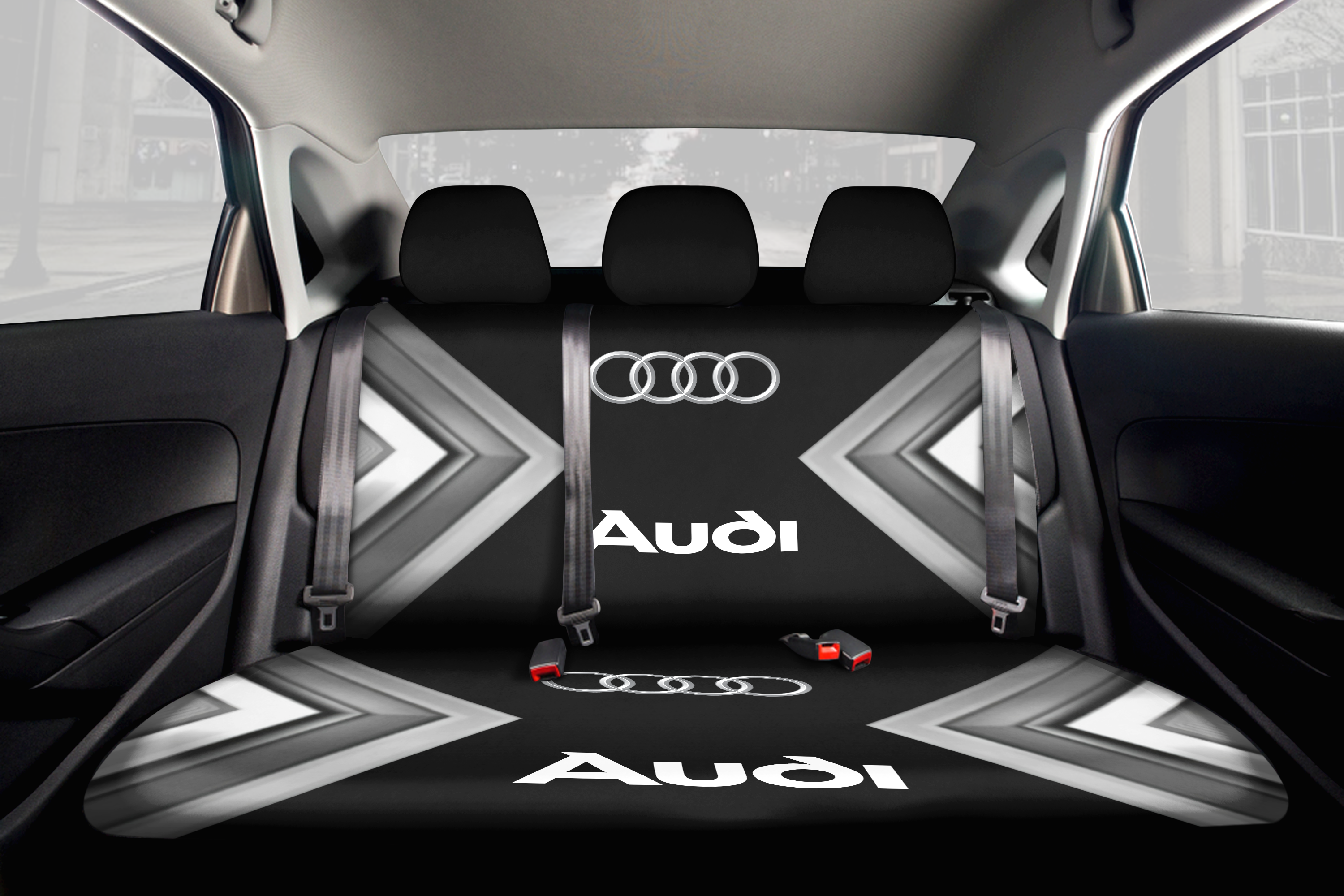 Man trucks Back Seat Cover V6