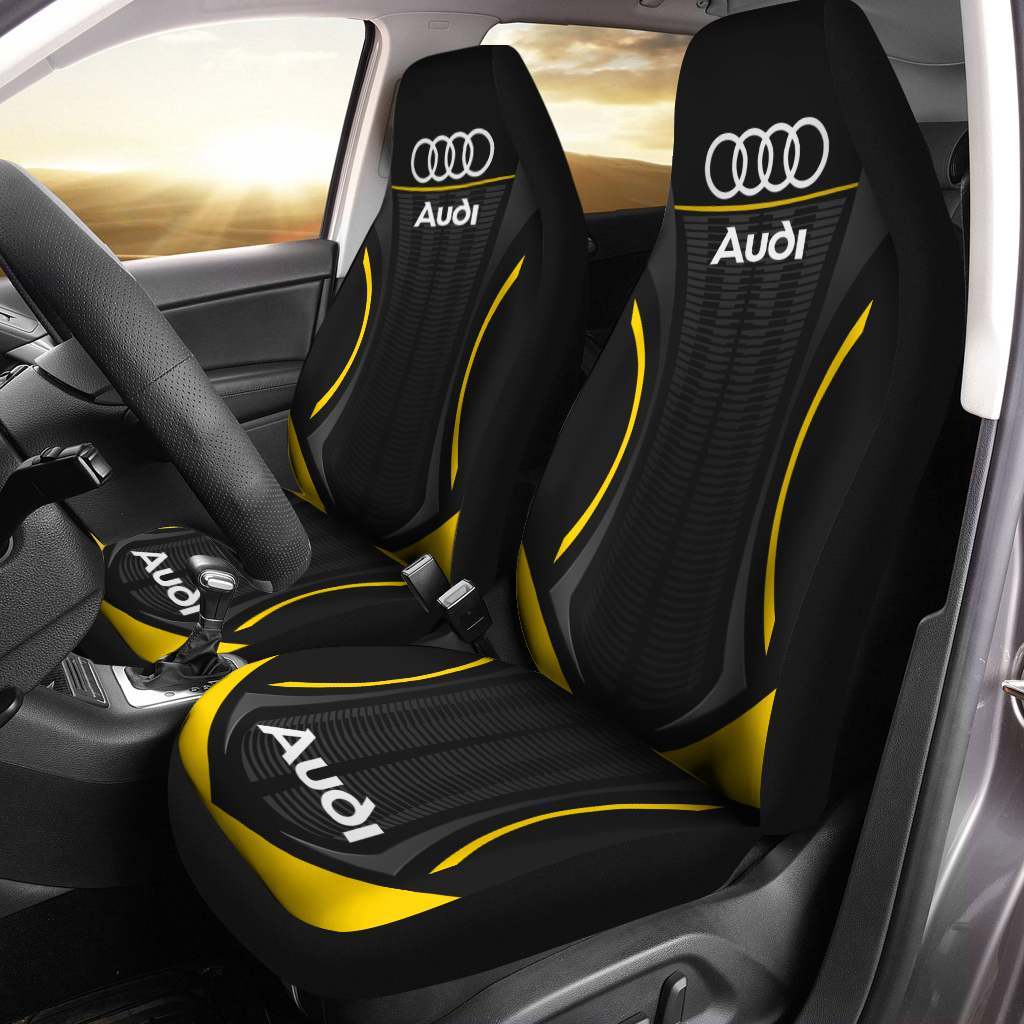 Audi Q7 LPH Car Seat Cover (Set of 2) Ver 1 (White)