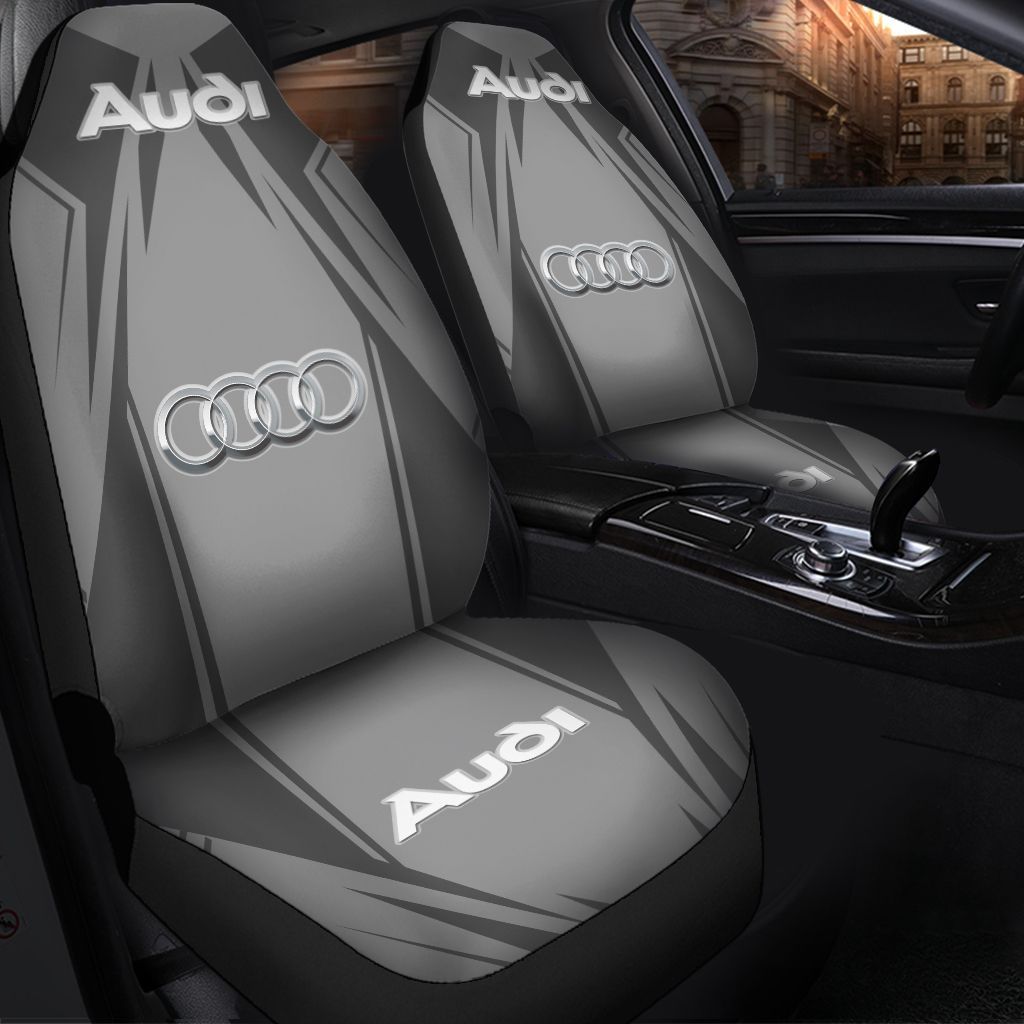 Audi Q7 LPH Car Seat Cover (Set of 2) Ver 1 (White)