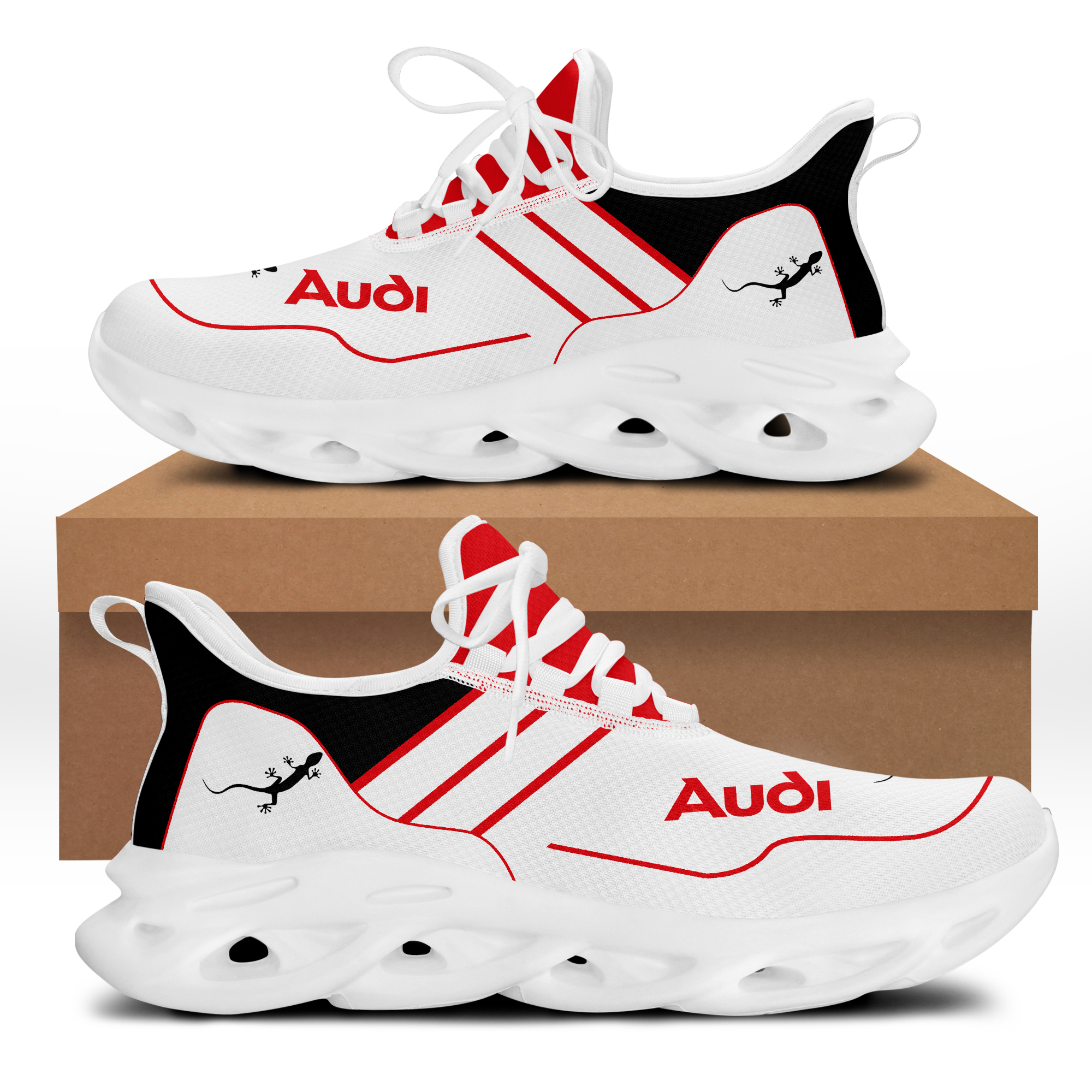 M.U Footbal Team Personalized Sneakers