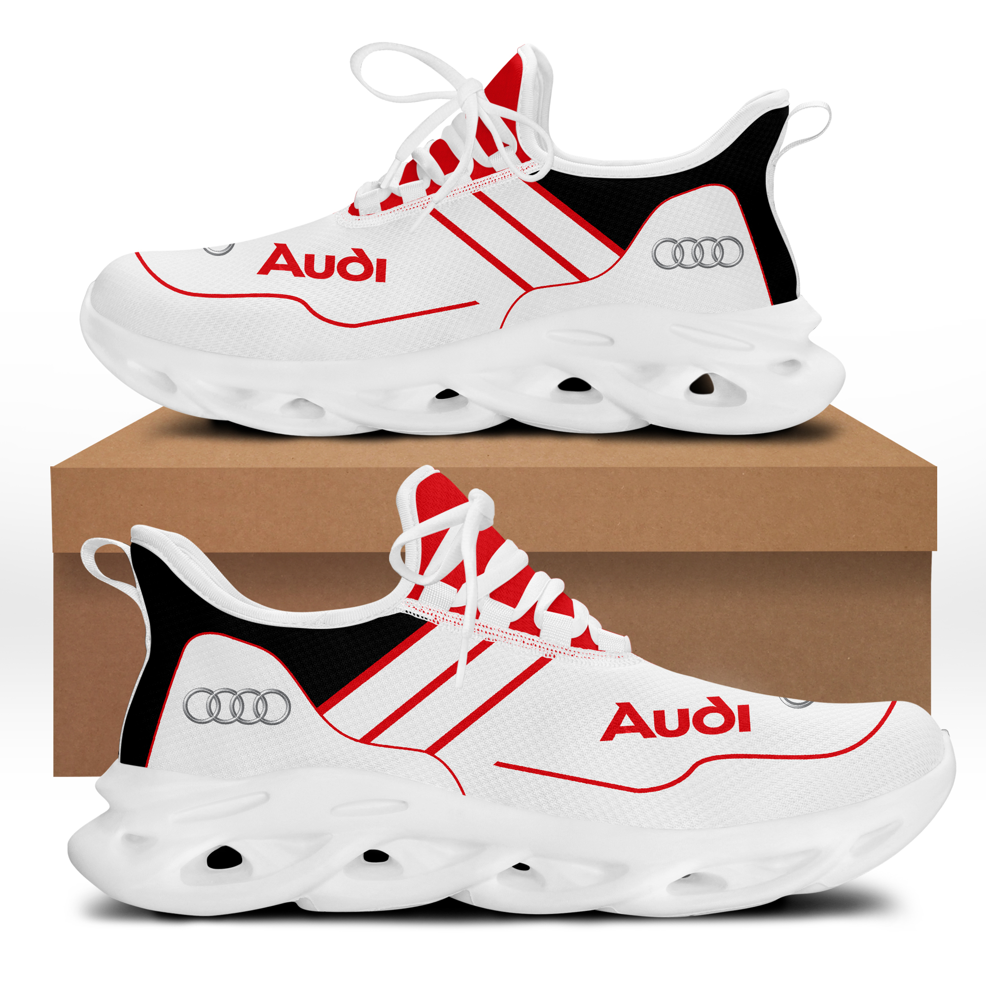 M.U Footbal Team Personalized Sneakers