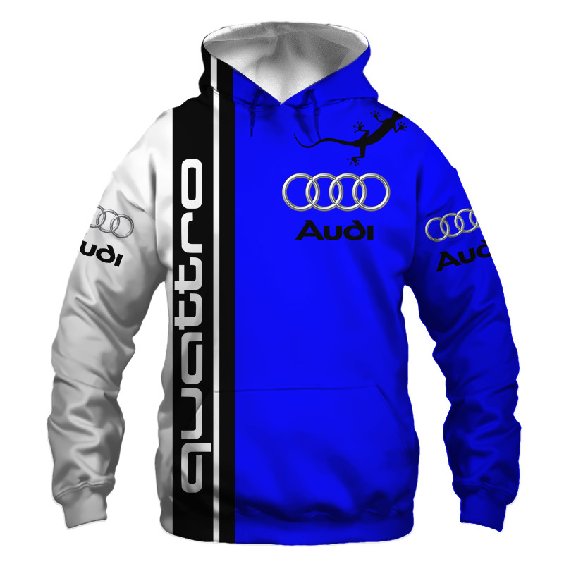 Audi Skull Tshirt, sweatshirt, Polo, Hawaiian, Hoodie 3D Apparel Full Printing Custom Name 