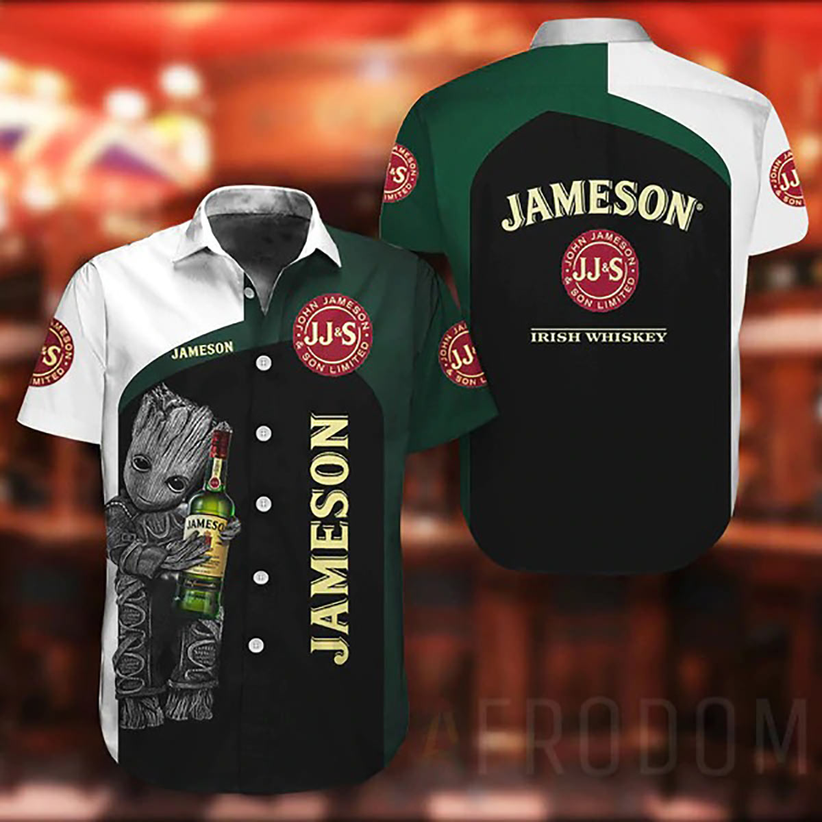 Personalized Busch Latte Hawaiian Shirt