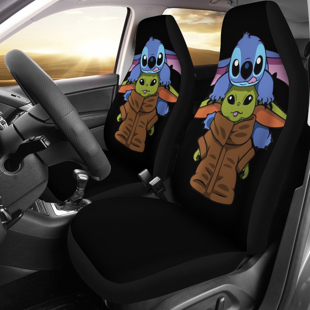 Arya Vs Night King Game Of Thrones Car Seat Cover ( Set of 2)