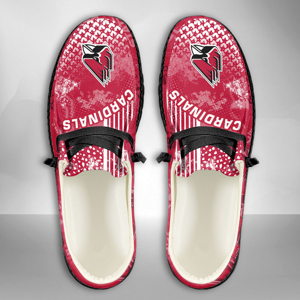 New Mexico Lobos H-D Shoes Wally Men's Lace Up Loafers For Men And Women
