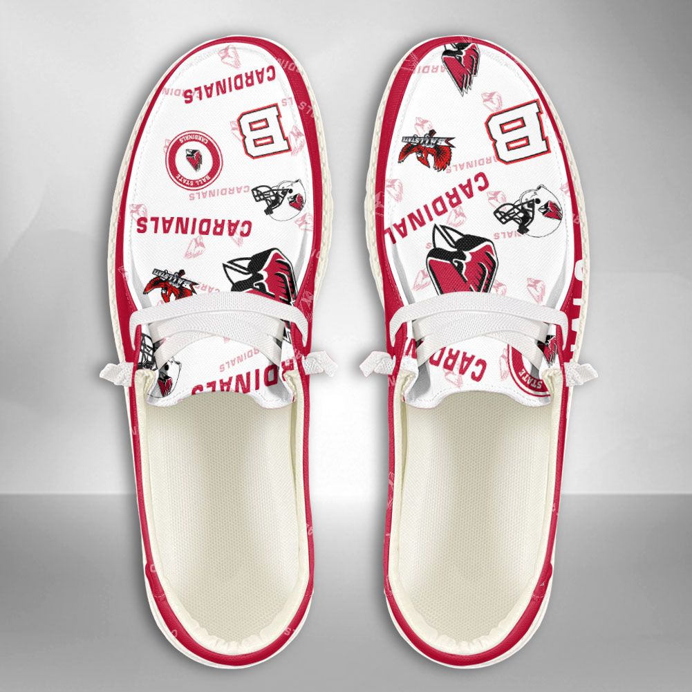 Fresno State Bulldogs Personalized Hey Dude Sports Shoes - Custom Name Design