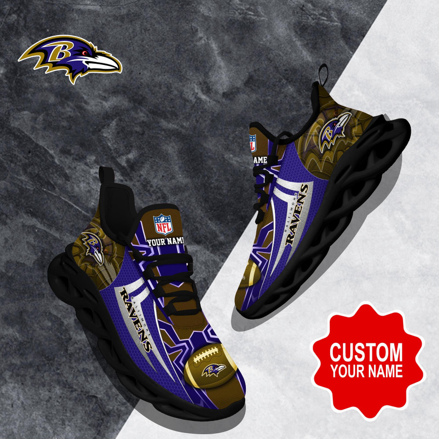 Los Angeles Rams Max Soul Shoes Custom