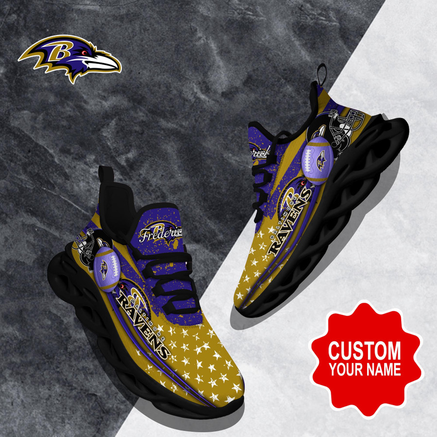 Minnesota Vikings Max Soul Shoes Custom