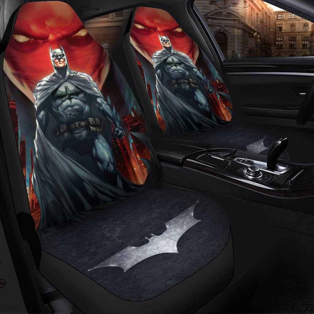 Iron Man Cartoon Seat Cover